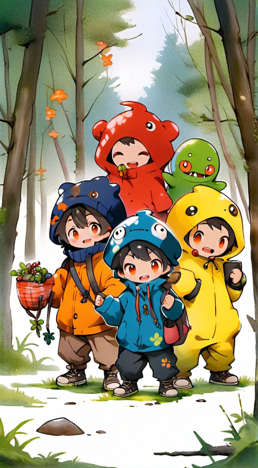 ai character: Momonsters 2 background