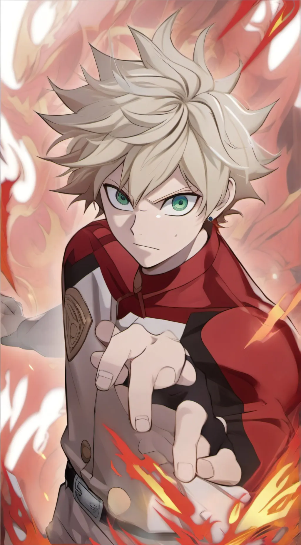 ai character: Luz Verde background