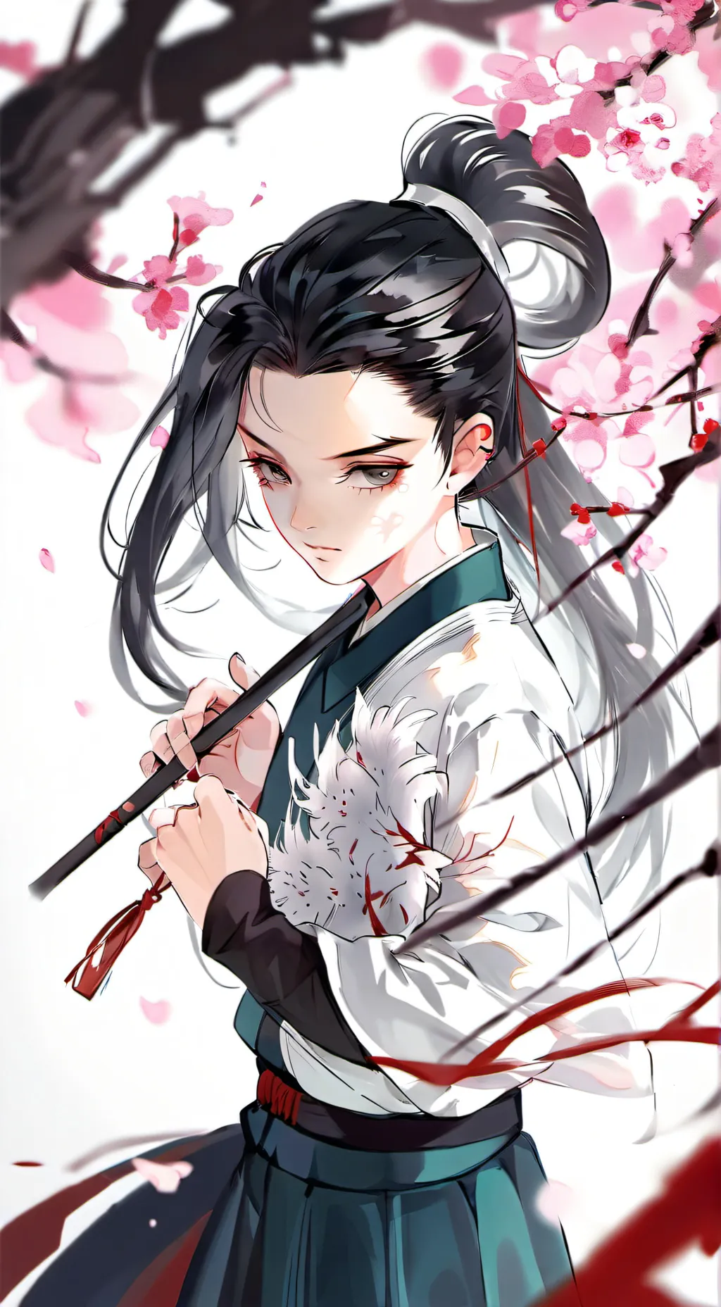 ai character: Giyu Tomioka background