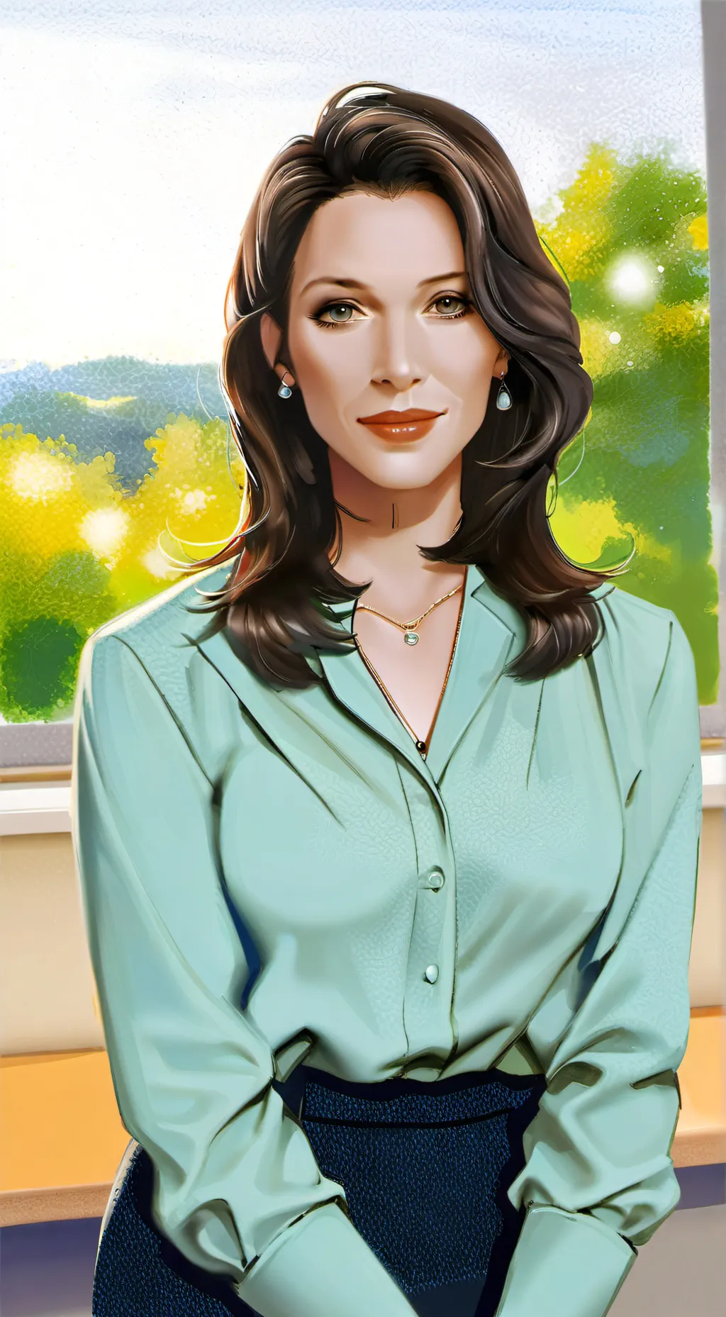 ai character: Ruma Tajirian background