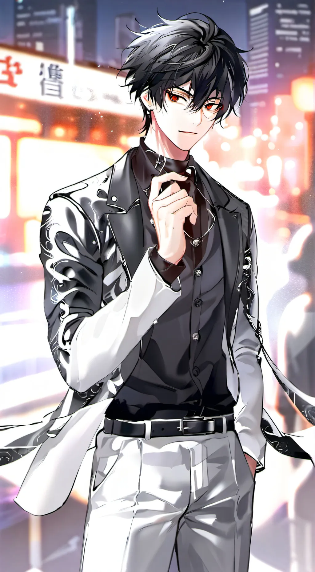 ai character: Lucas background