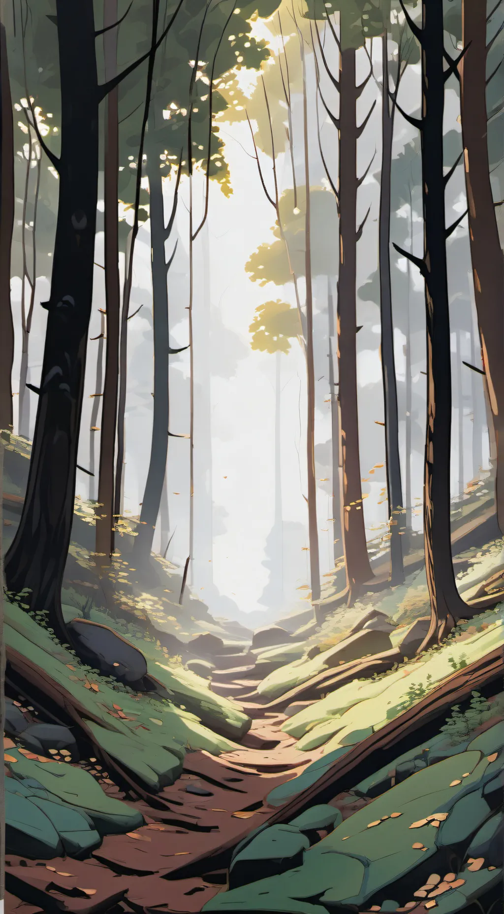 ai character: Forest background