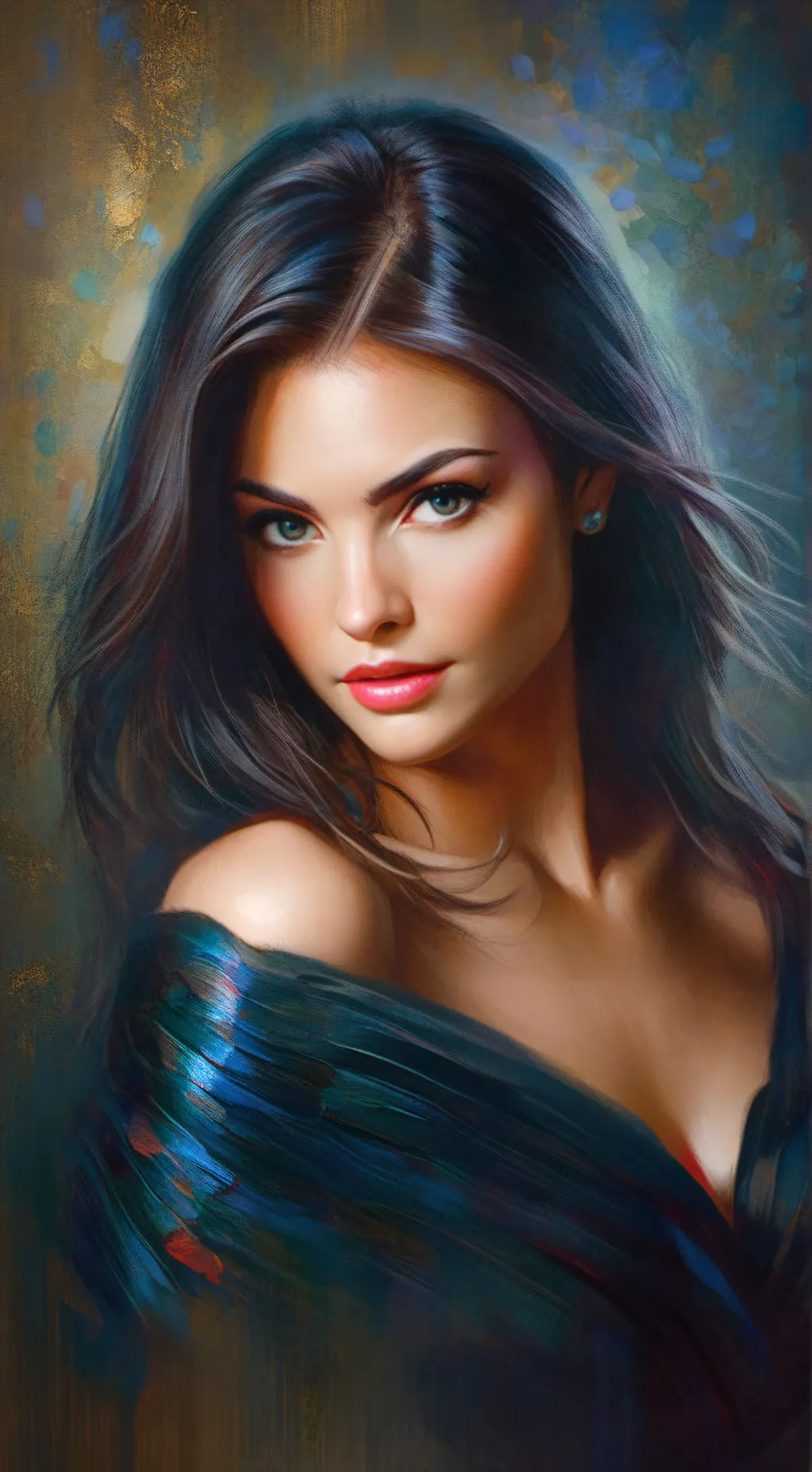 ai character: Veronica  background