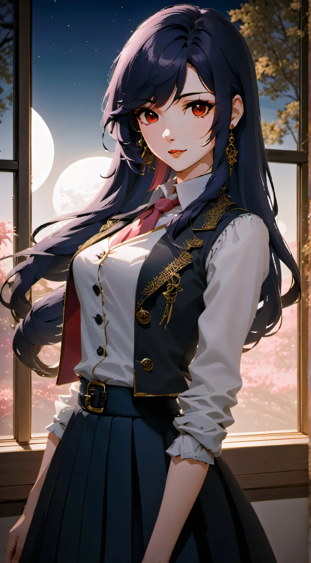 ai character: 👑valeria👑 background