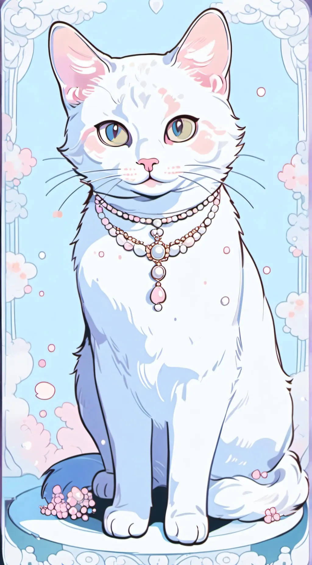 ai character: Diva divine  background