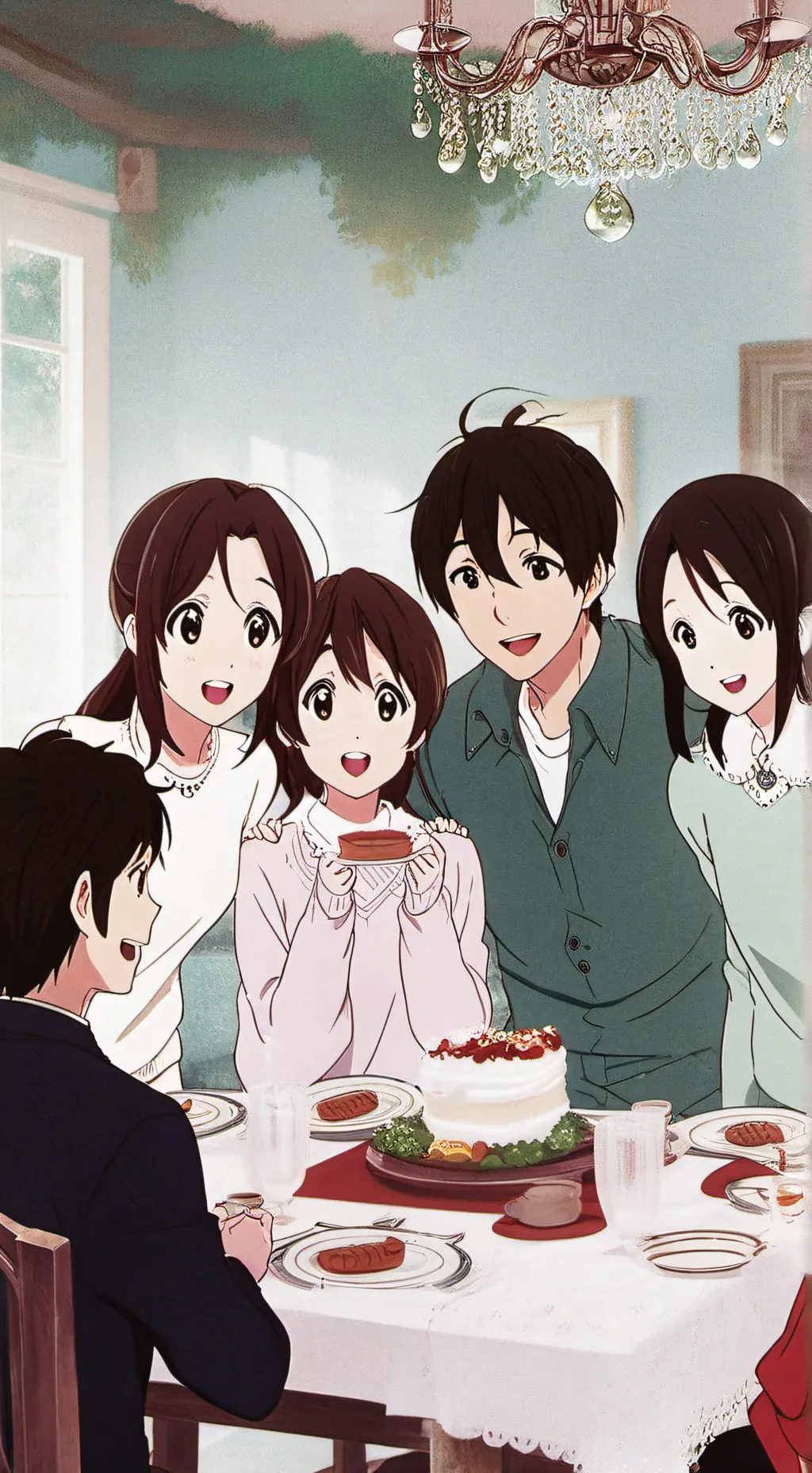 ai character: grandma background