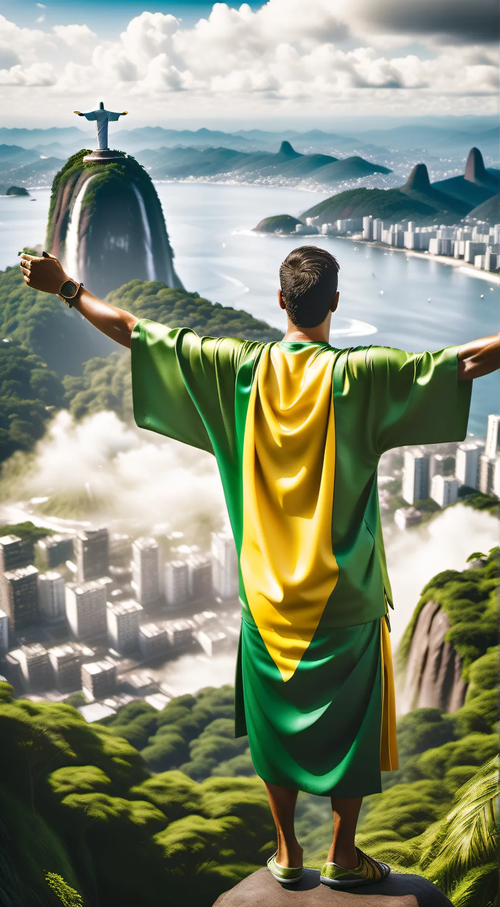 ai character: countryballs background