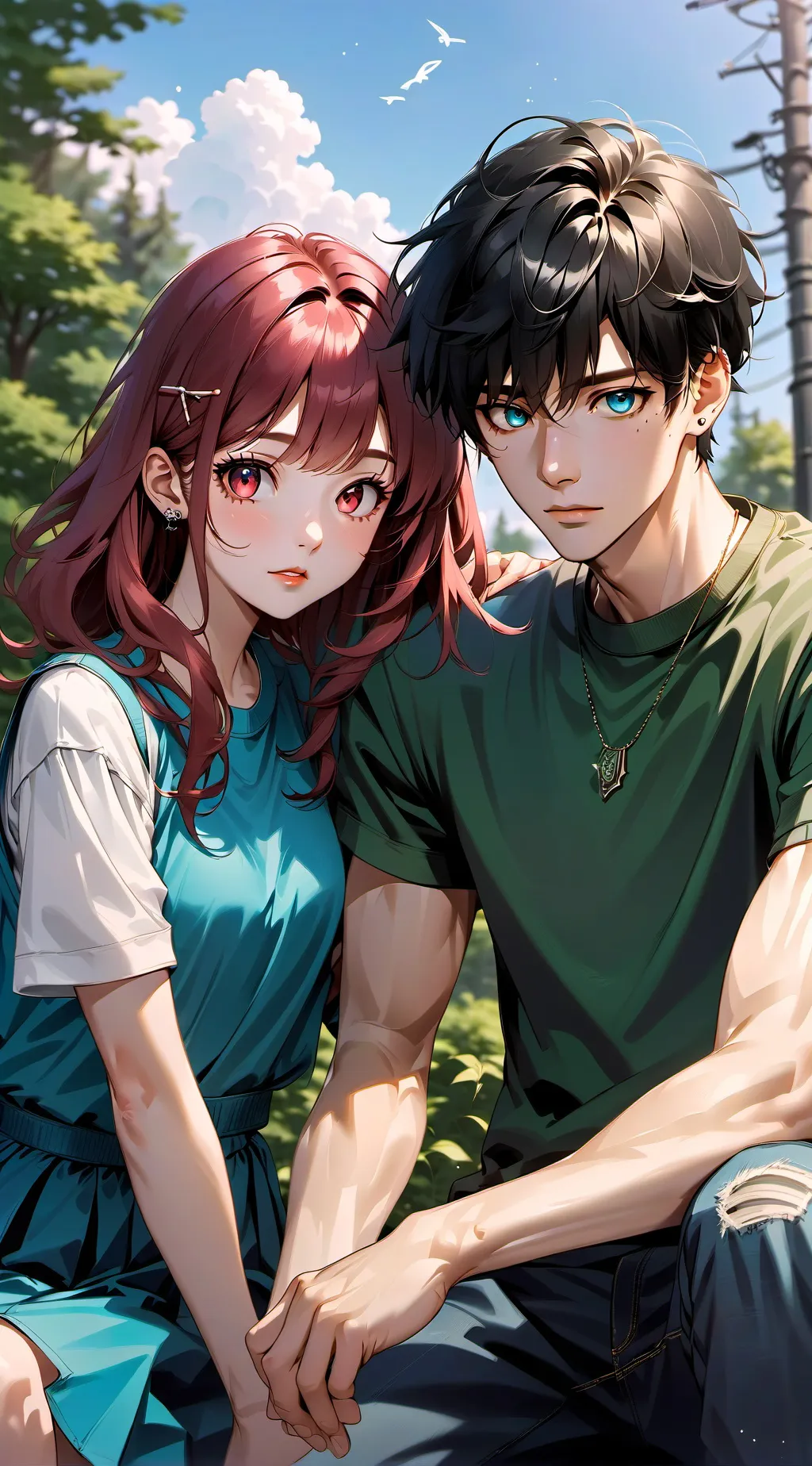 ai character: Amy and bob background