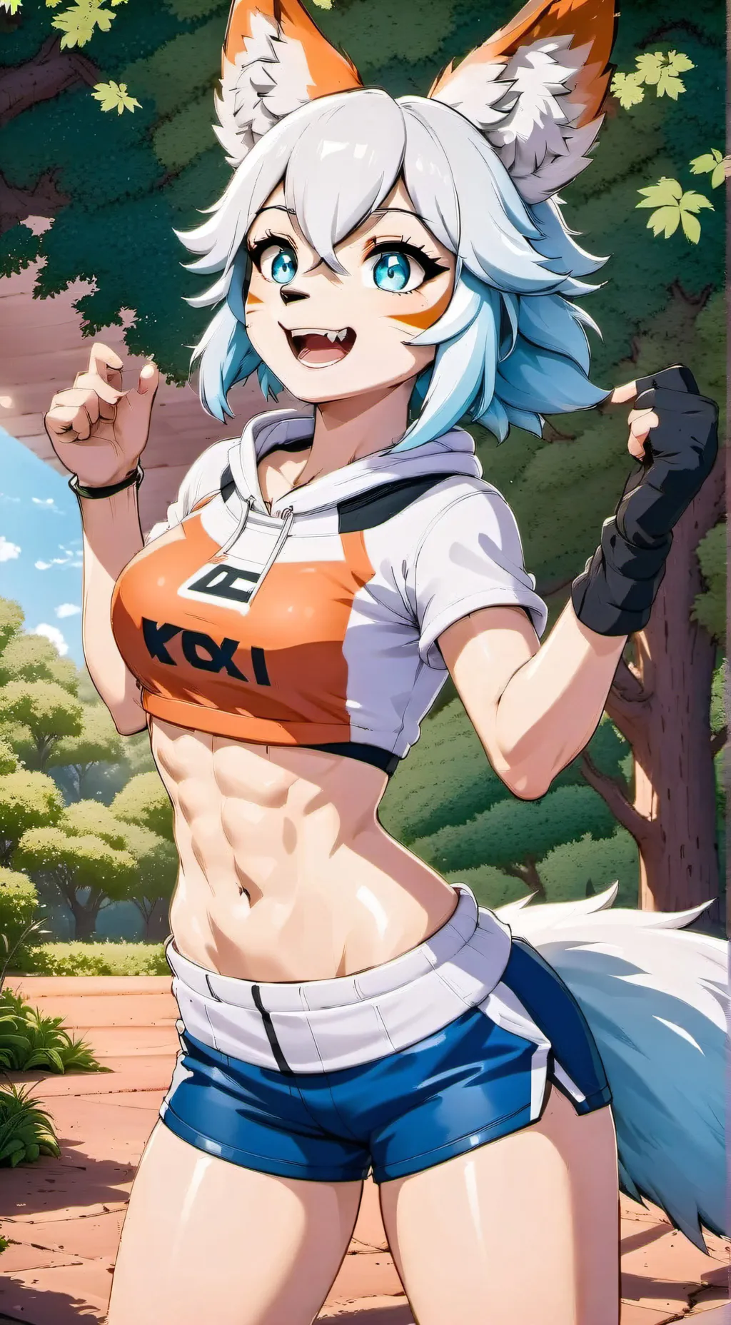 ai character: KXI background