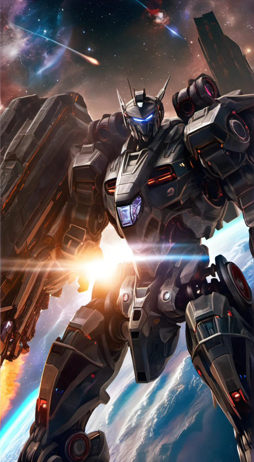 ai character: Omega night background