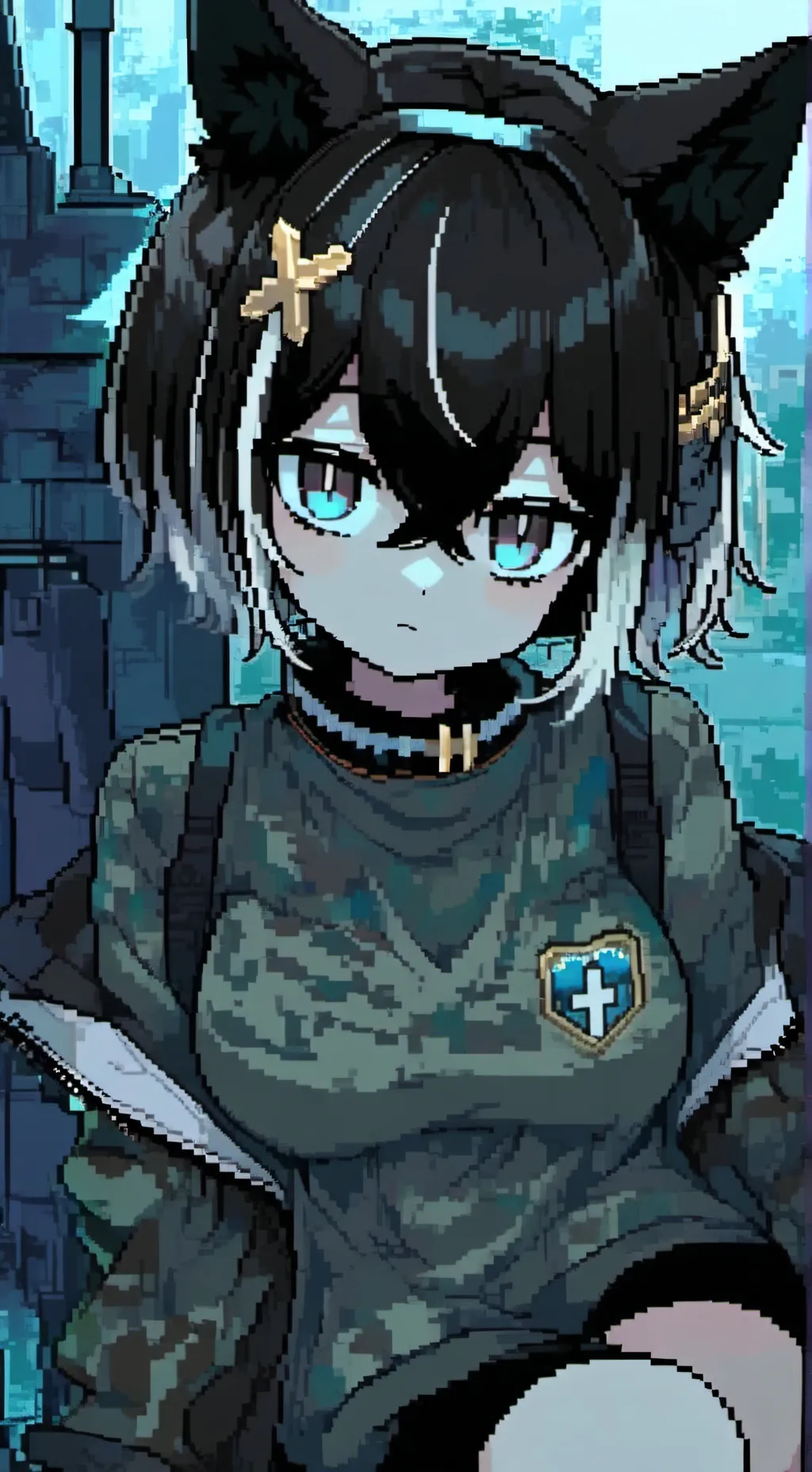 ai character: 千代村康 background