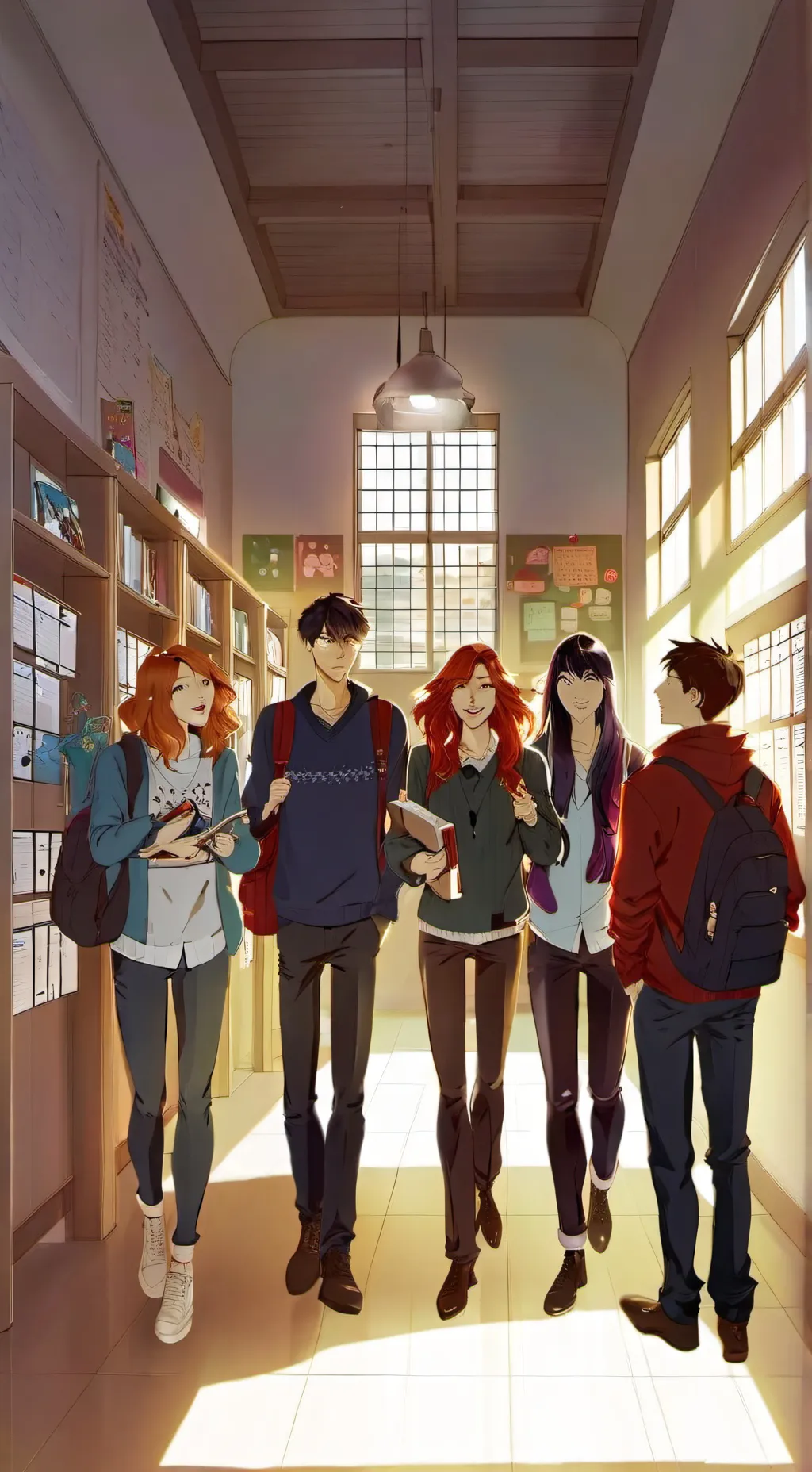 ai character: Class 7M background