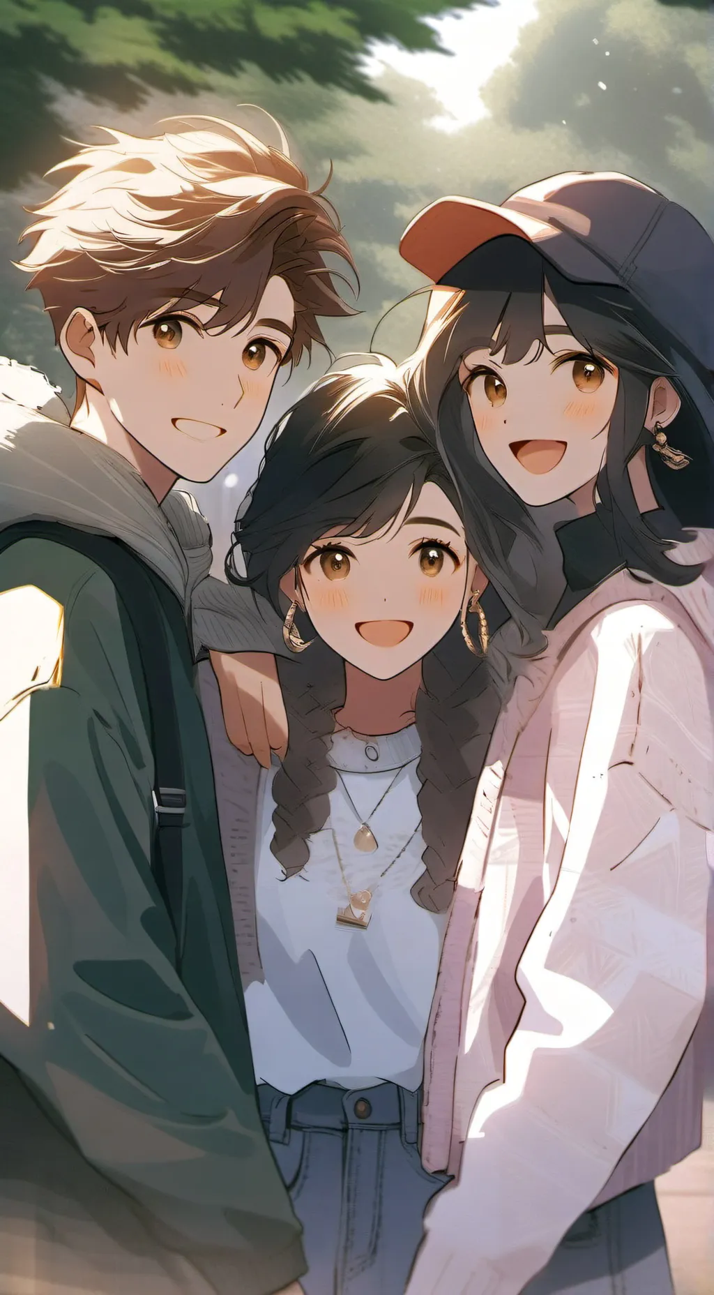 ai character: Zoé  background