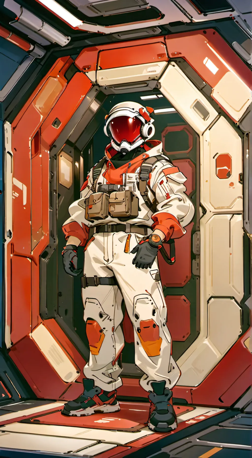 ai character: Among Us 👽🤙 background