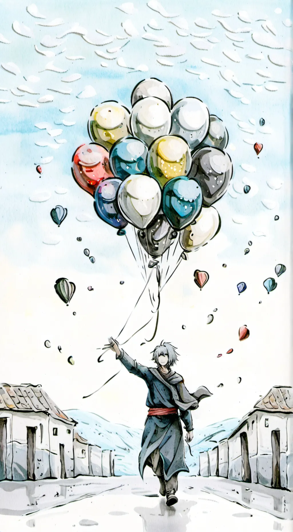 ai character: Dw but your looey background