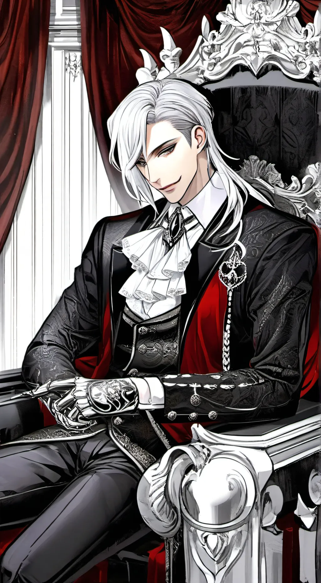 ai character: Edmond Evernight background