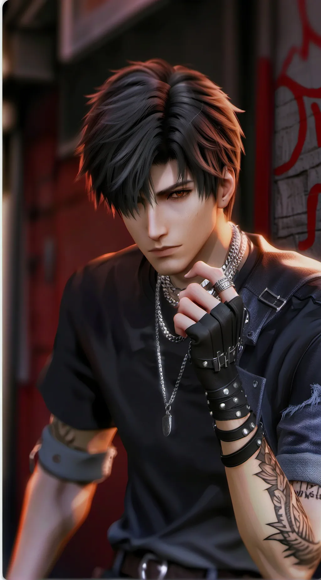 ai character: nick background