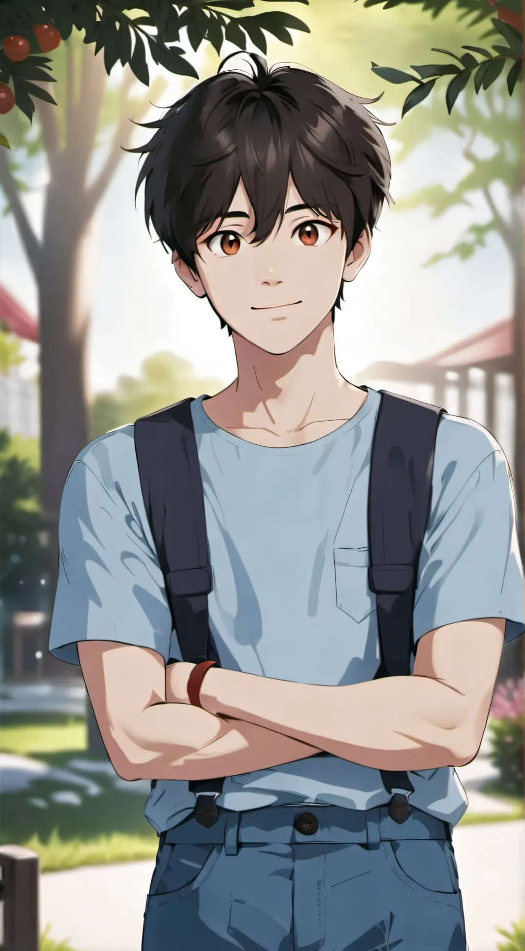 ai character: Leland background