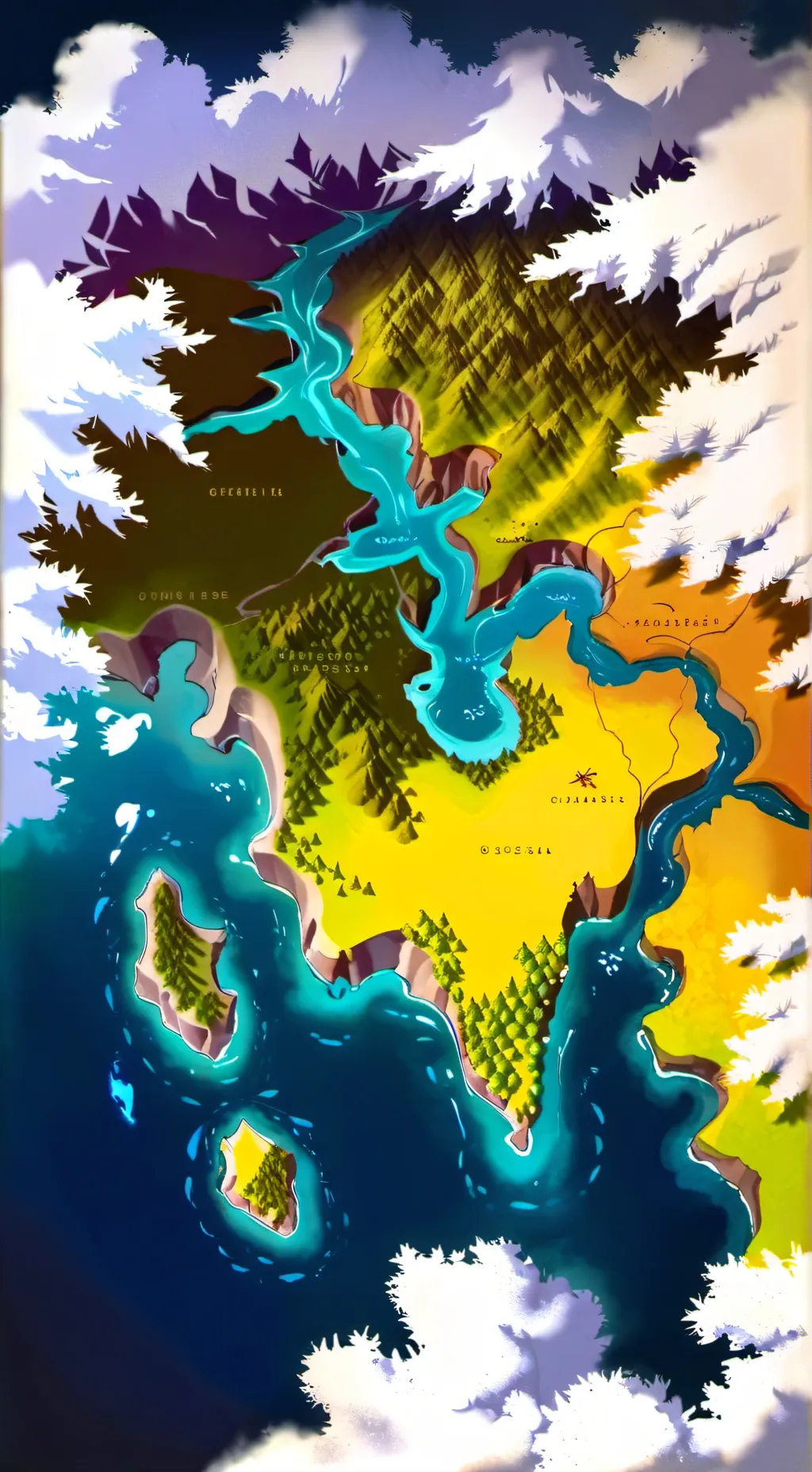 ai character: Legends of Arcadia background