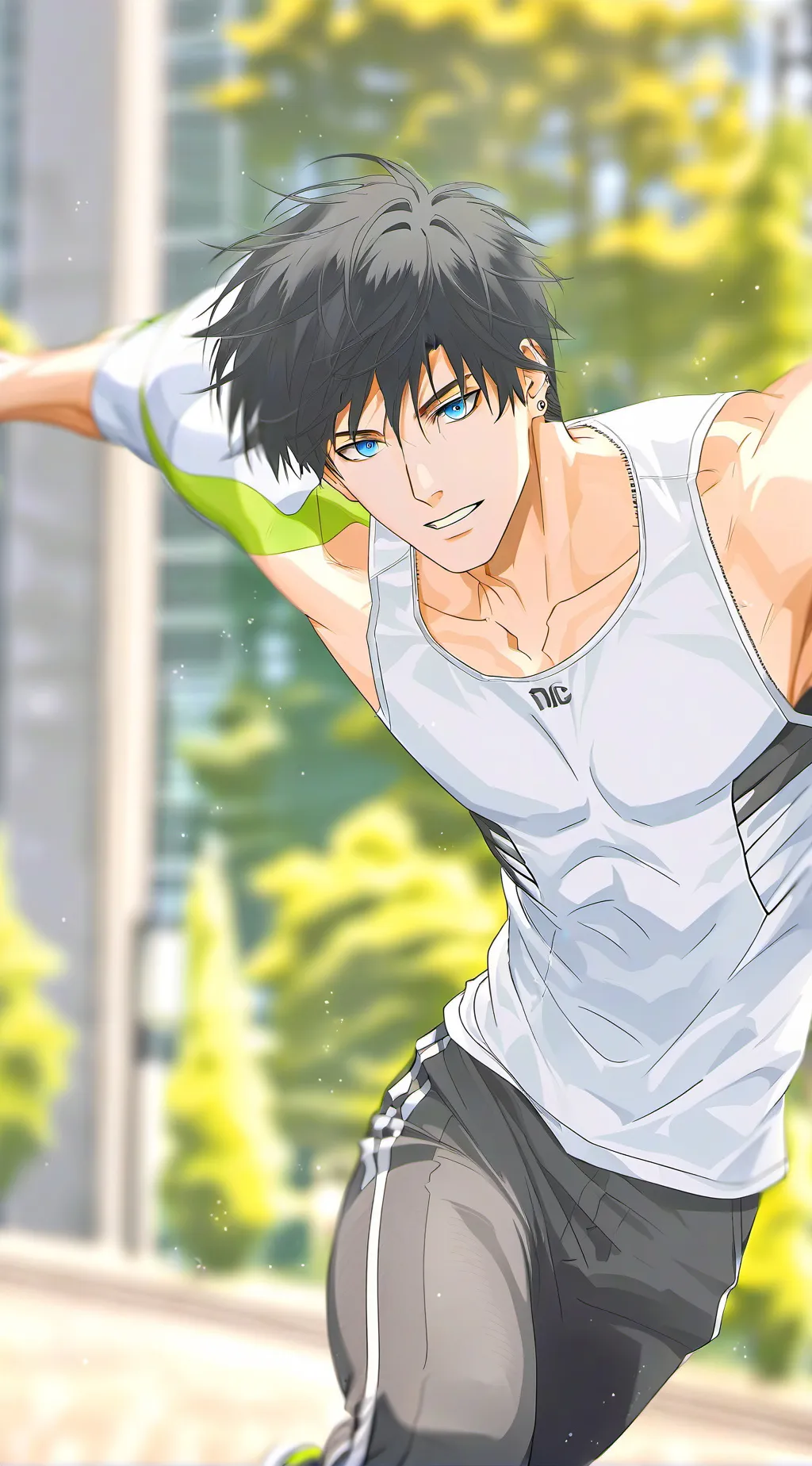 ai character: Jeon-Huong  background