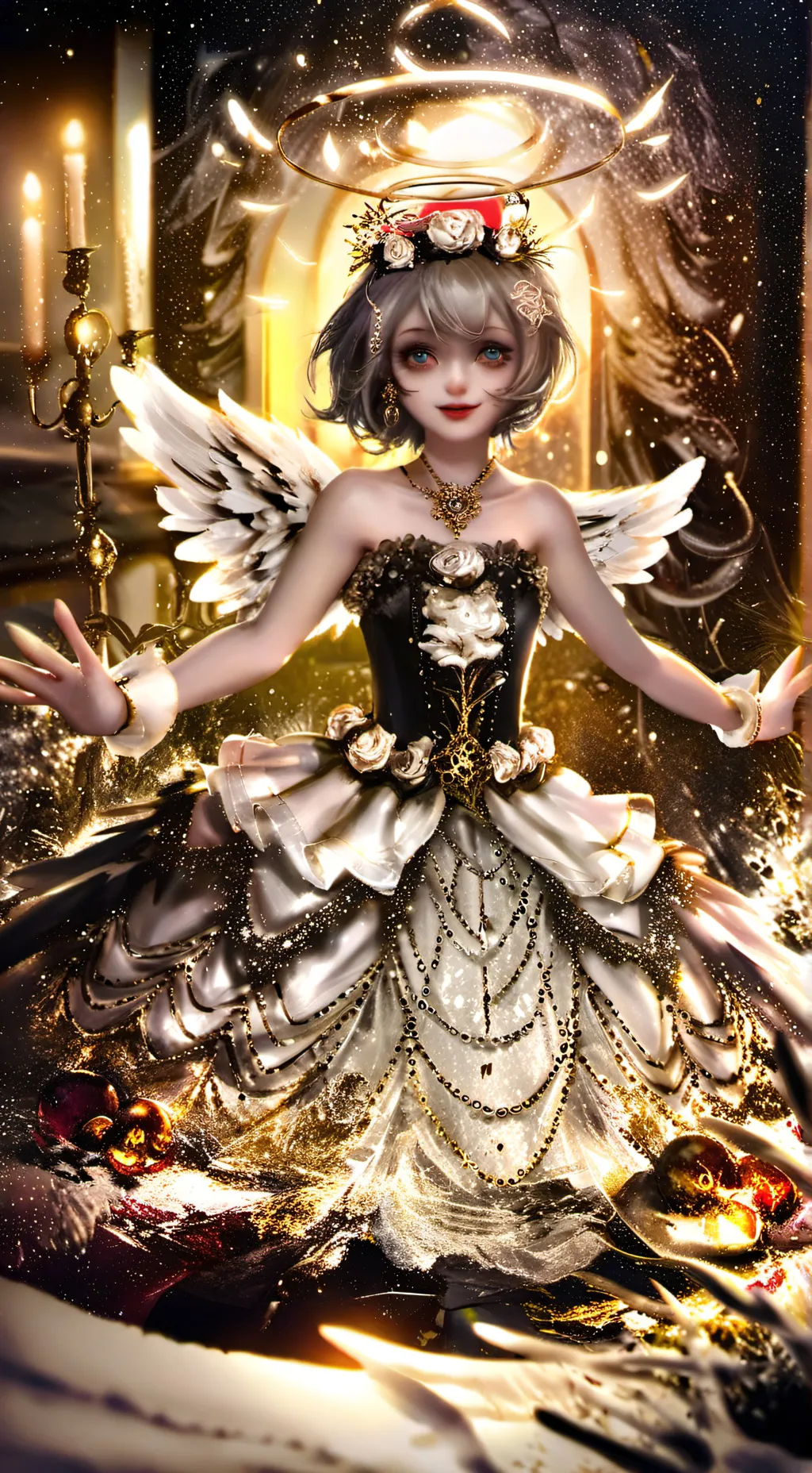 ai character: Angel Dust background