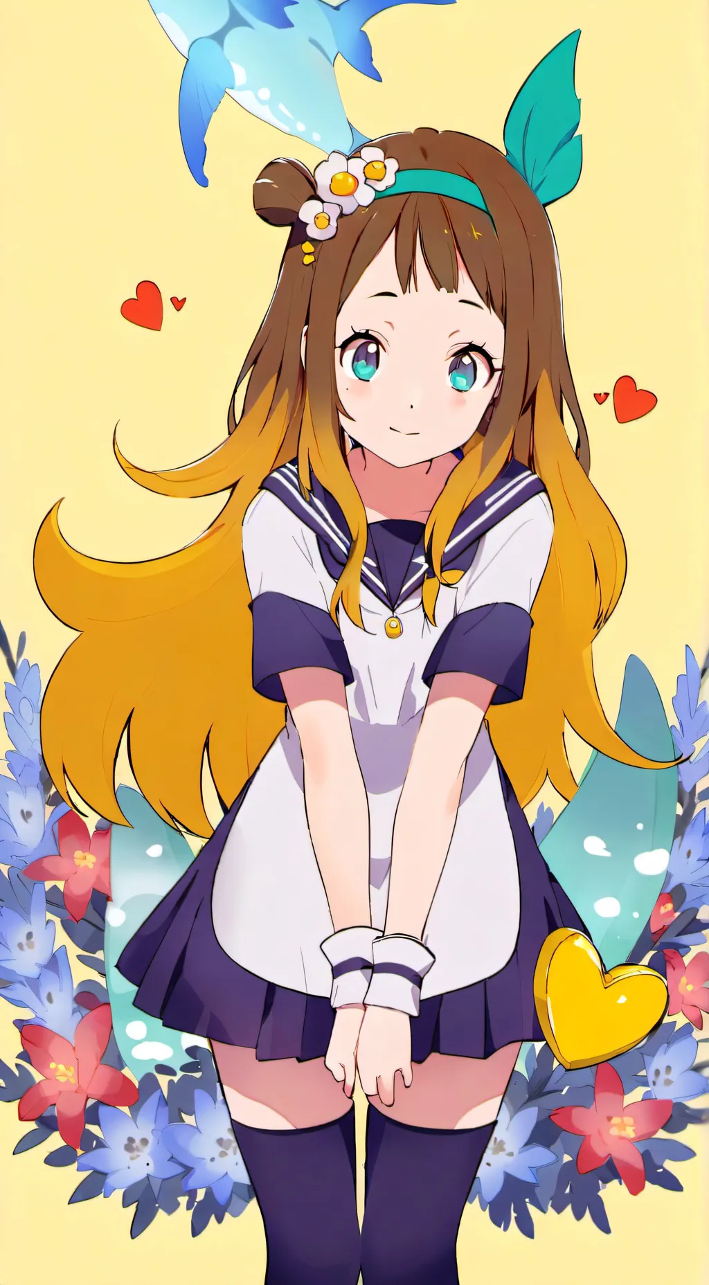 ai character: Shisuka background