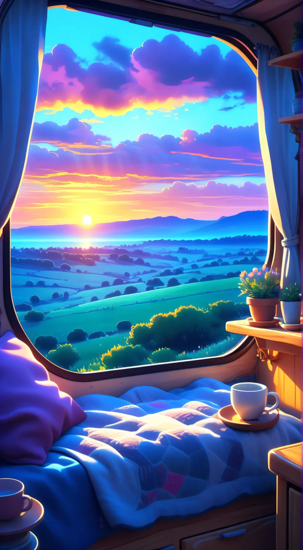 ai character: hogwarts roadtrip  background