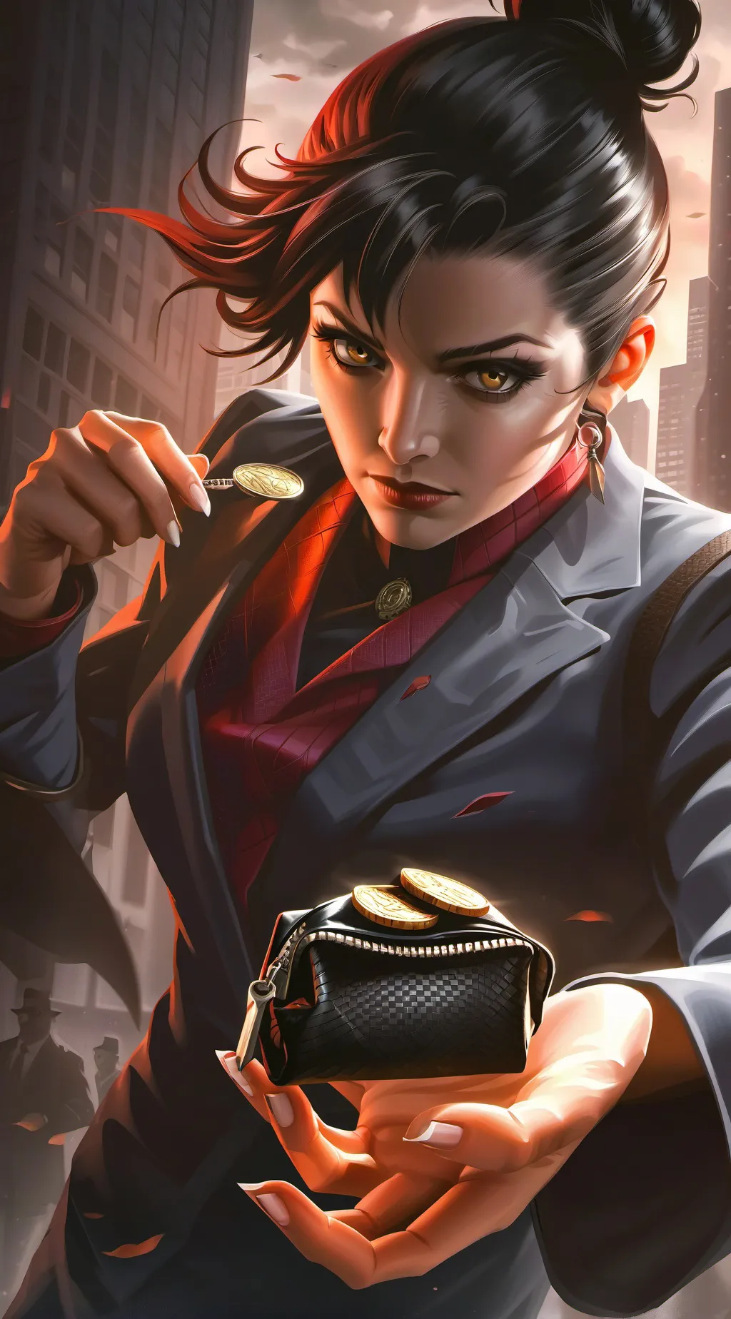 ai character: The Relentless Penny Pincher background