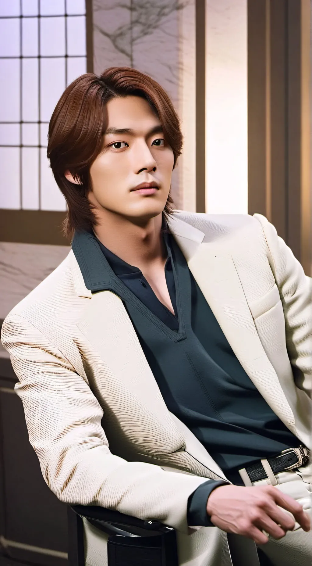 ai character: Yoon Ji-hoo background