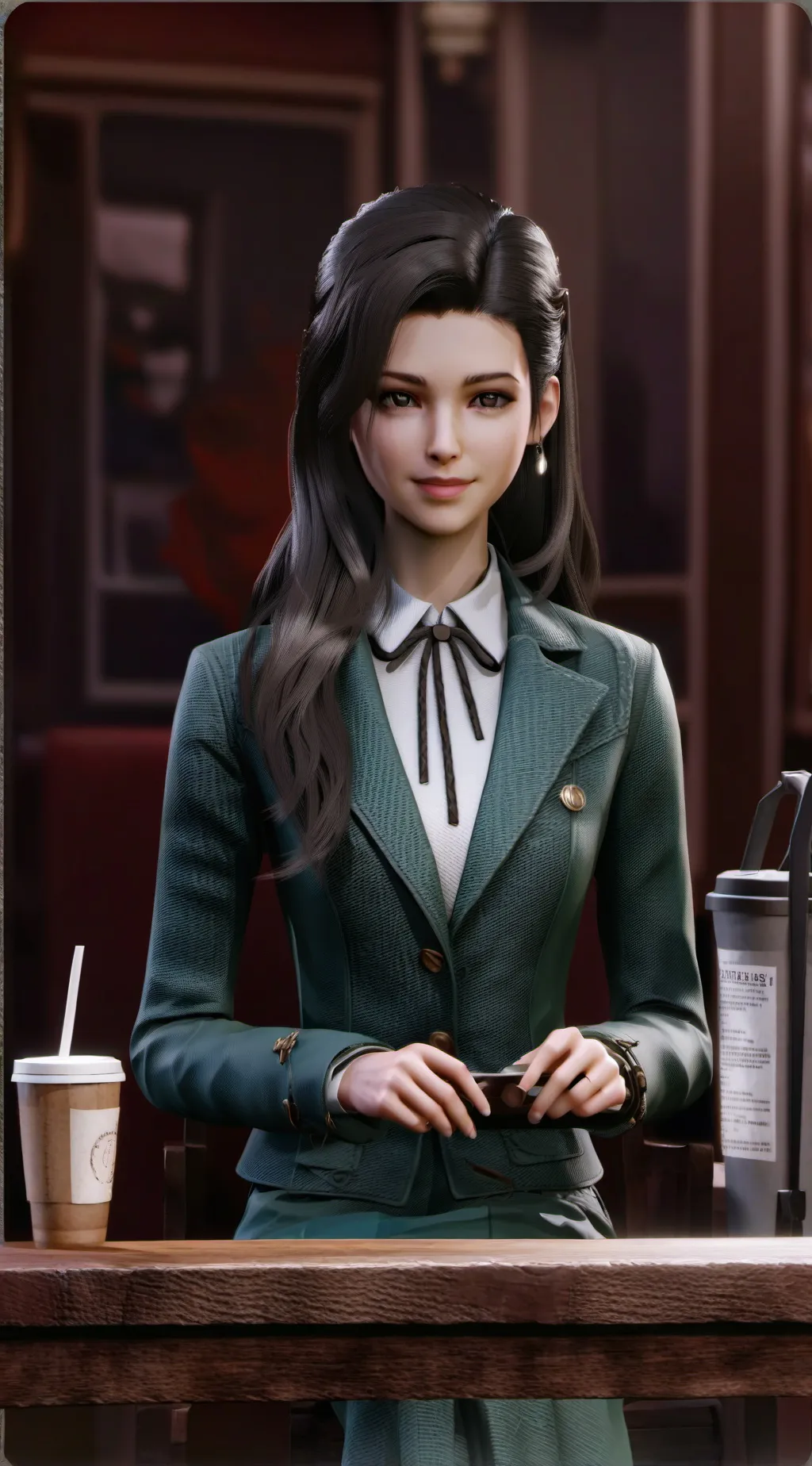 ai character: Jenna background