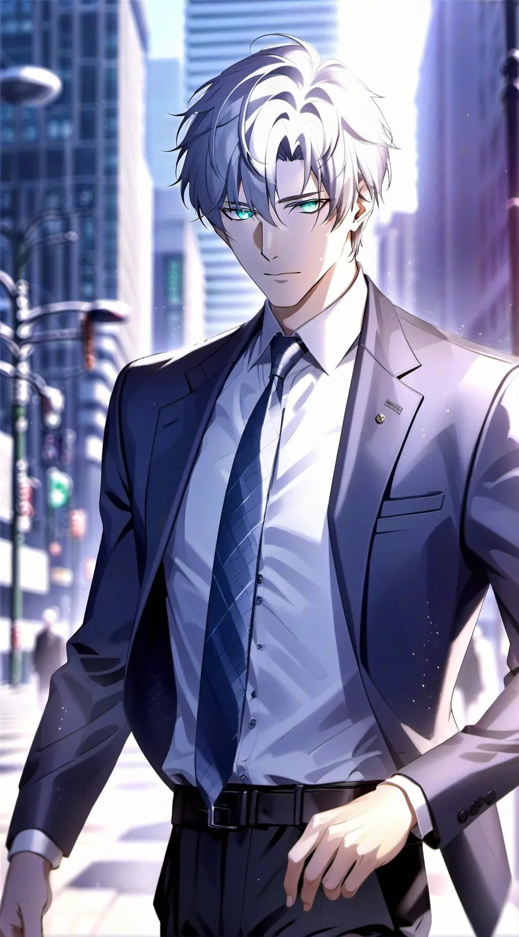 ai character: Adams  background