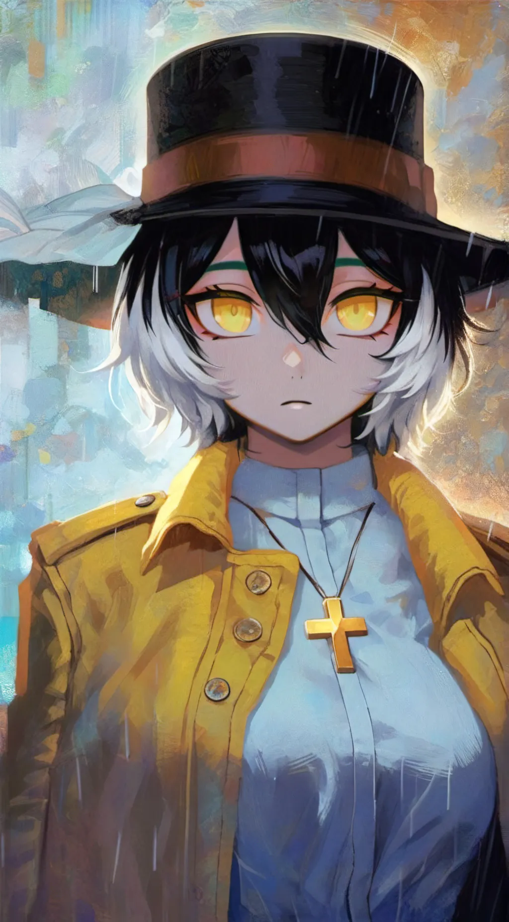 ai character: 板尾裕士 background