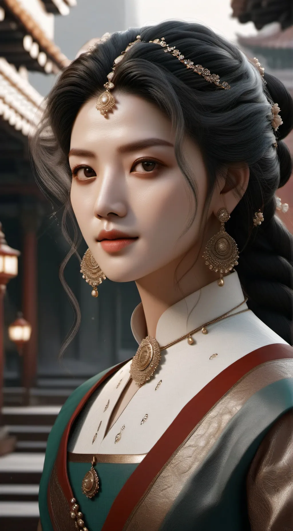 ai character: la reina background