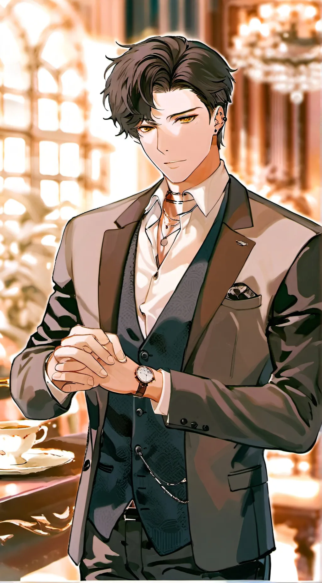 ai character: Miles background