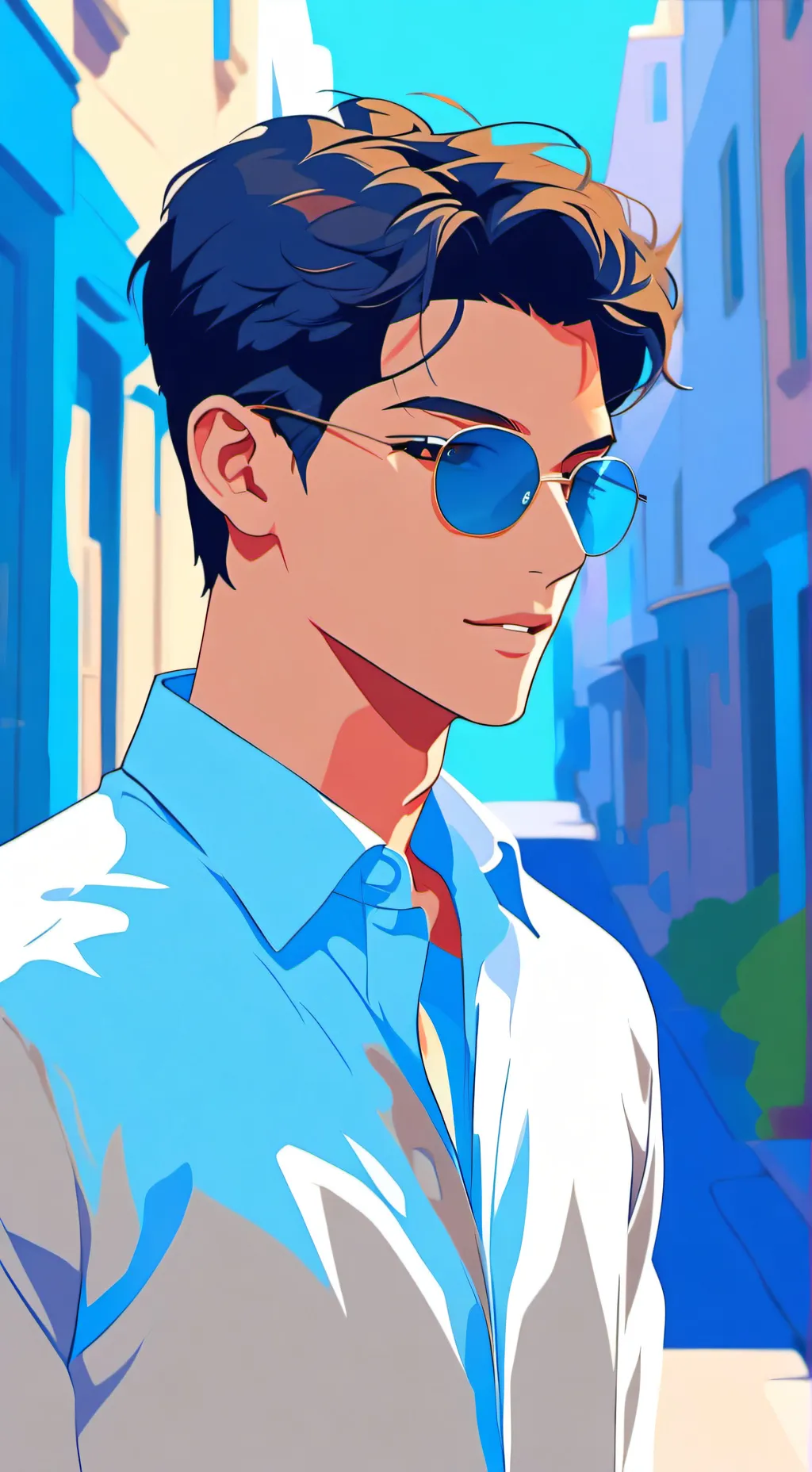 ai character: suger dadyy background