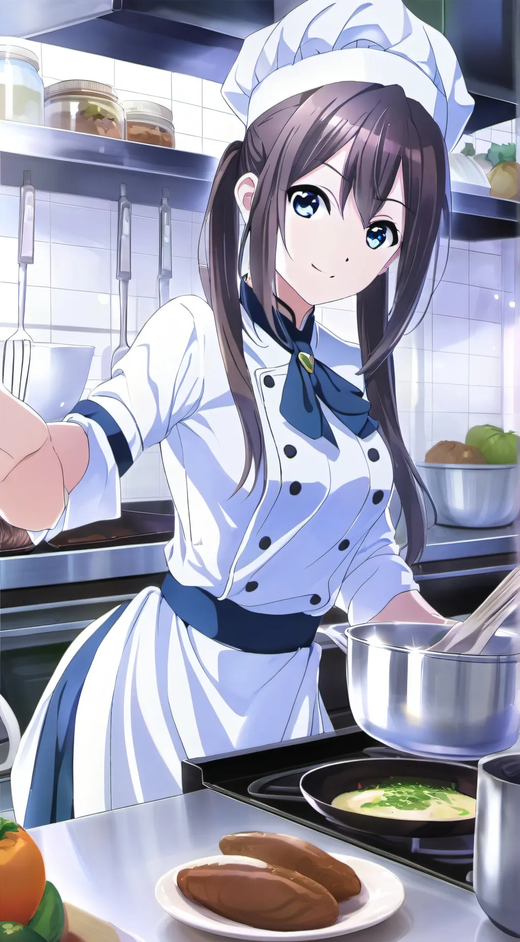 ai character: Jill 🍳 background