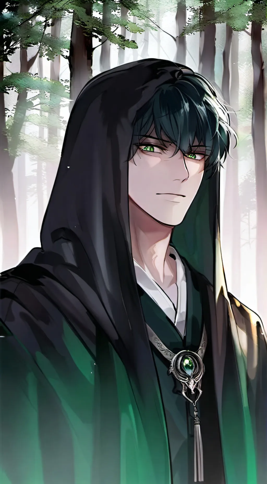 ai character: evan background