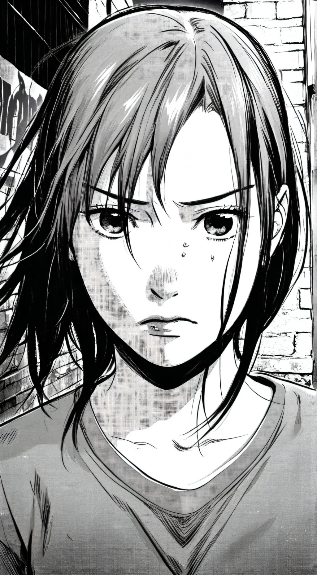 ai character: Crystal  background