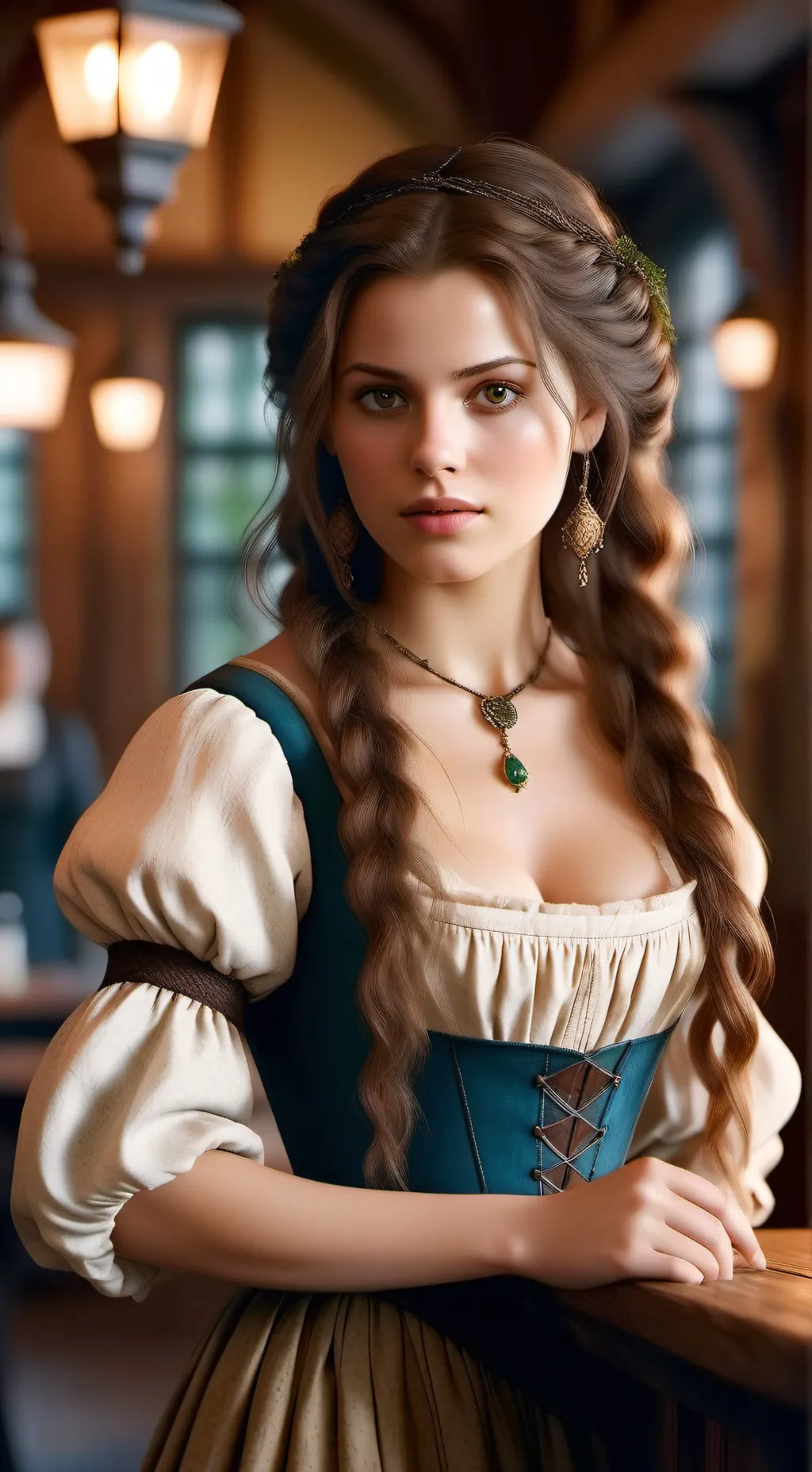 ai character: Melody background