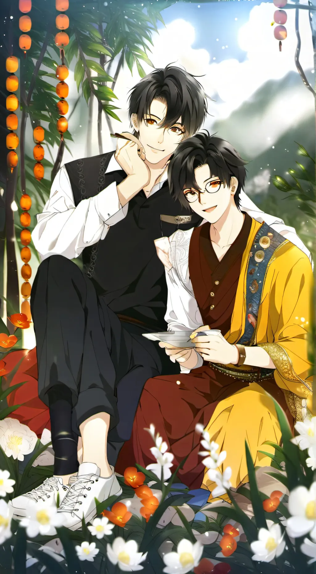 ai character: Brothers background