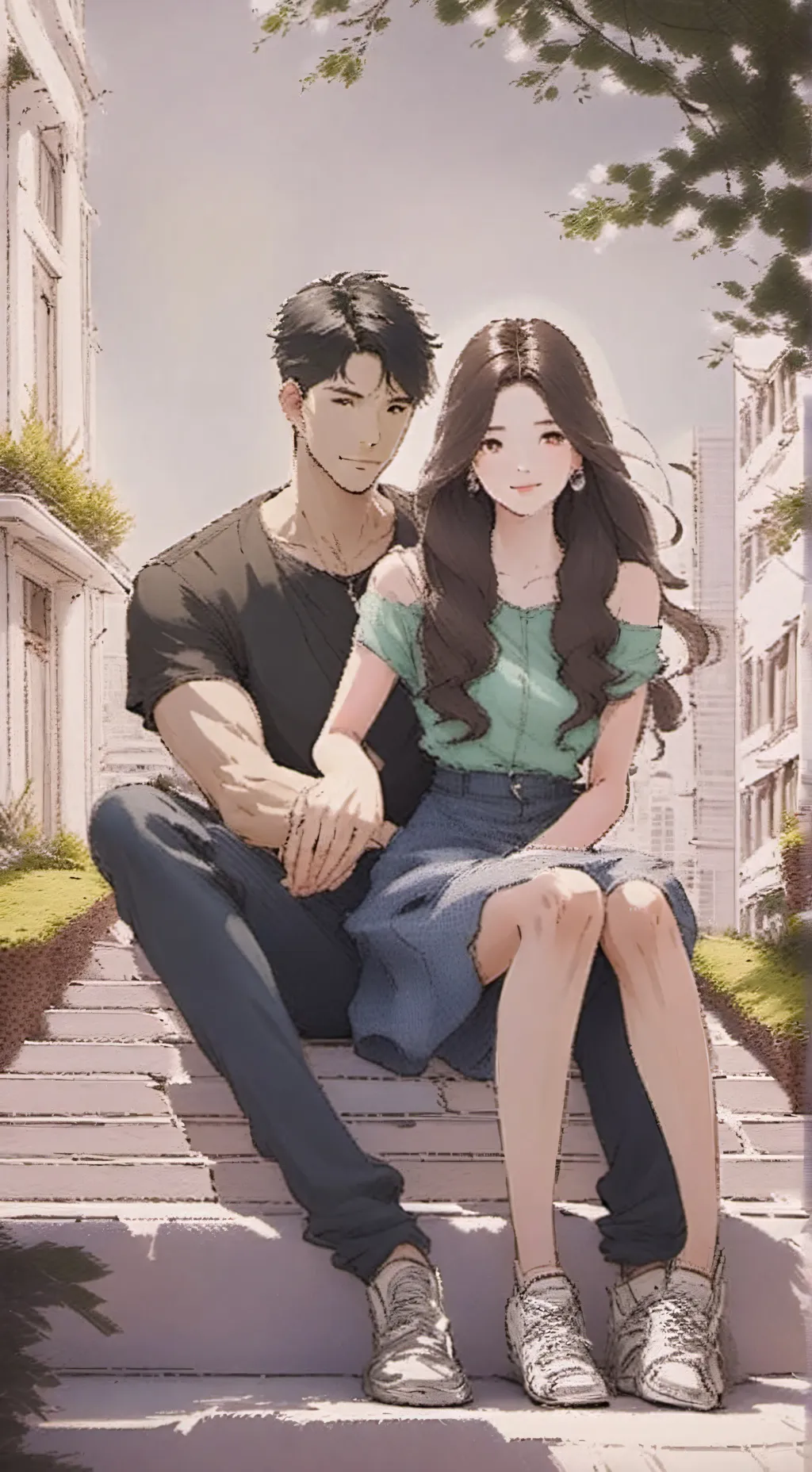 ai character: Es tu amigo Edel background