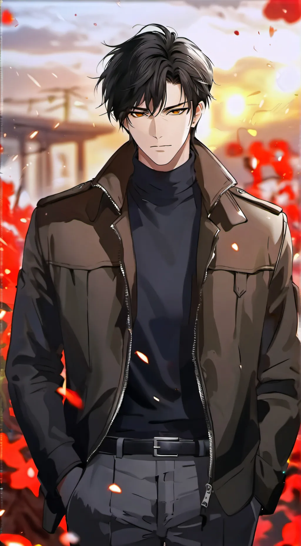 ai character: Kade background