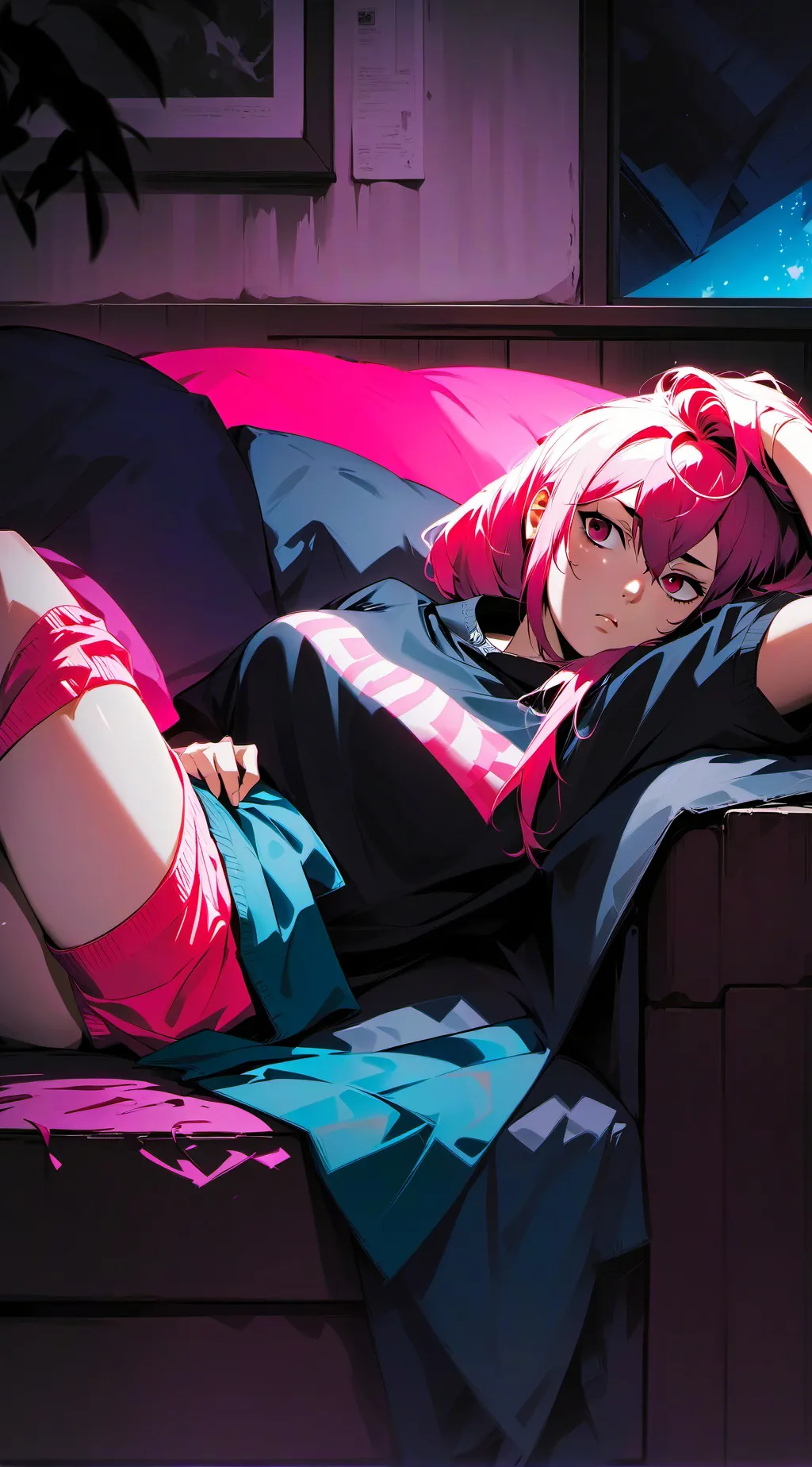 ai character: Raven Lee Bail background