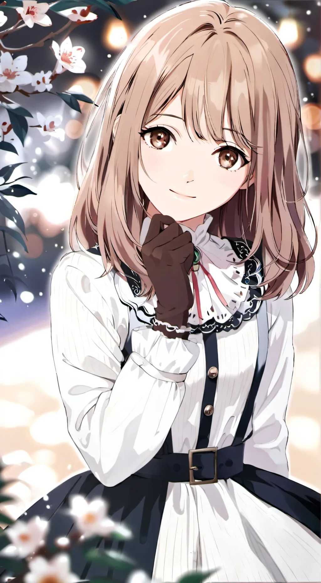 ai character: Lilly background