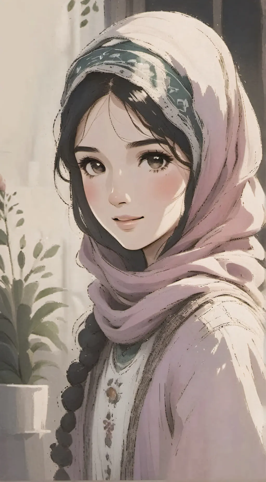 ai character: setaish  background