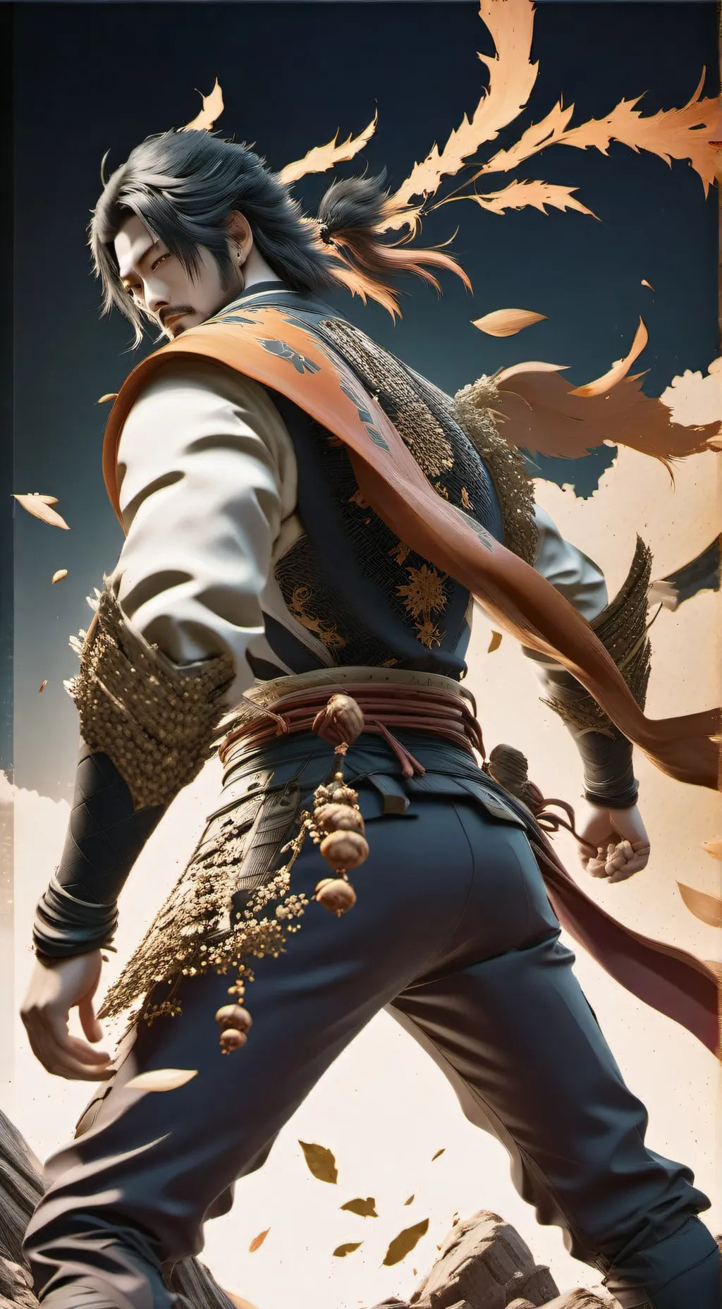 ai character: Tyler Ketsukane  background