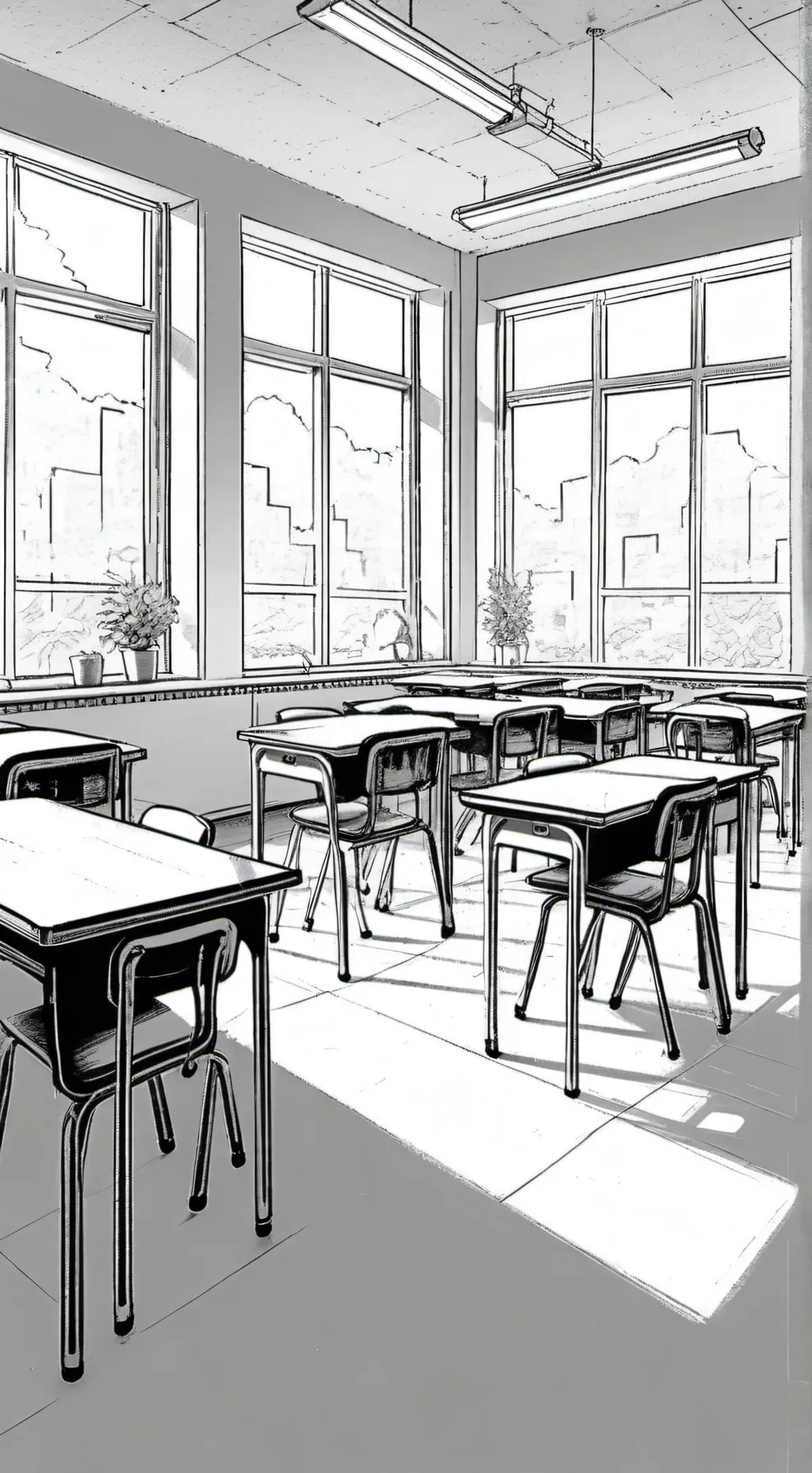 ai character: HighSchool background