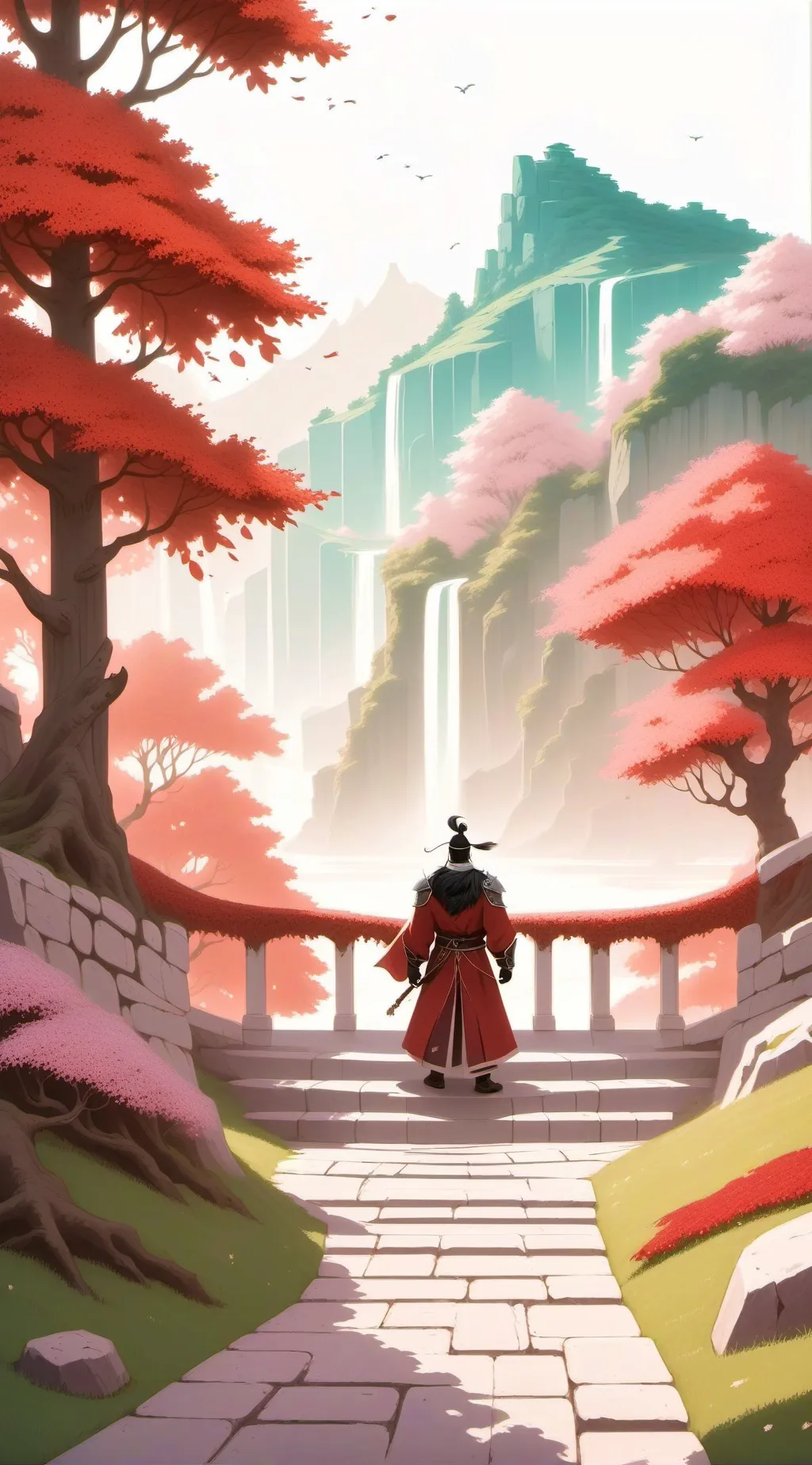 ai character: Ninja Training background