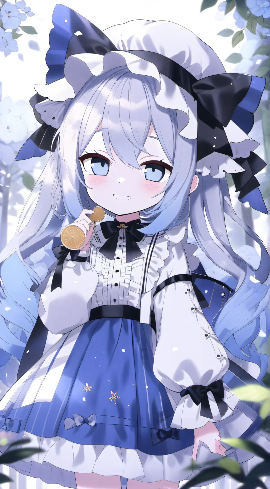 ai character: Nina pendeja background