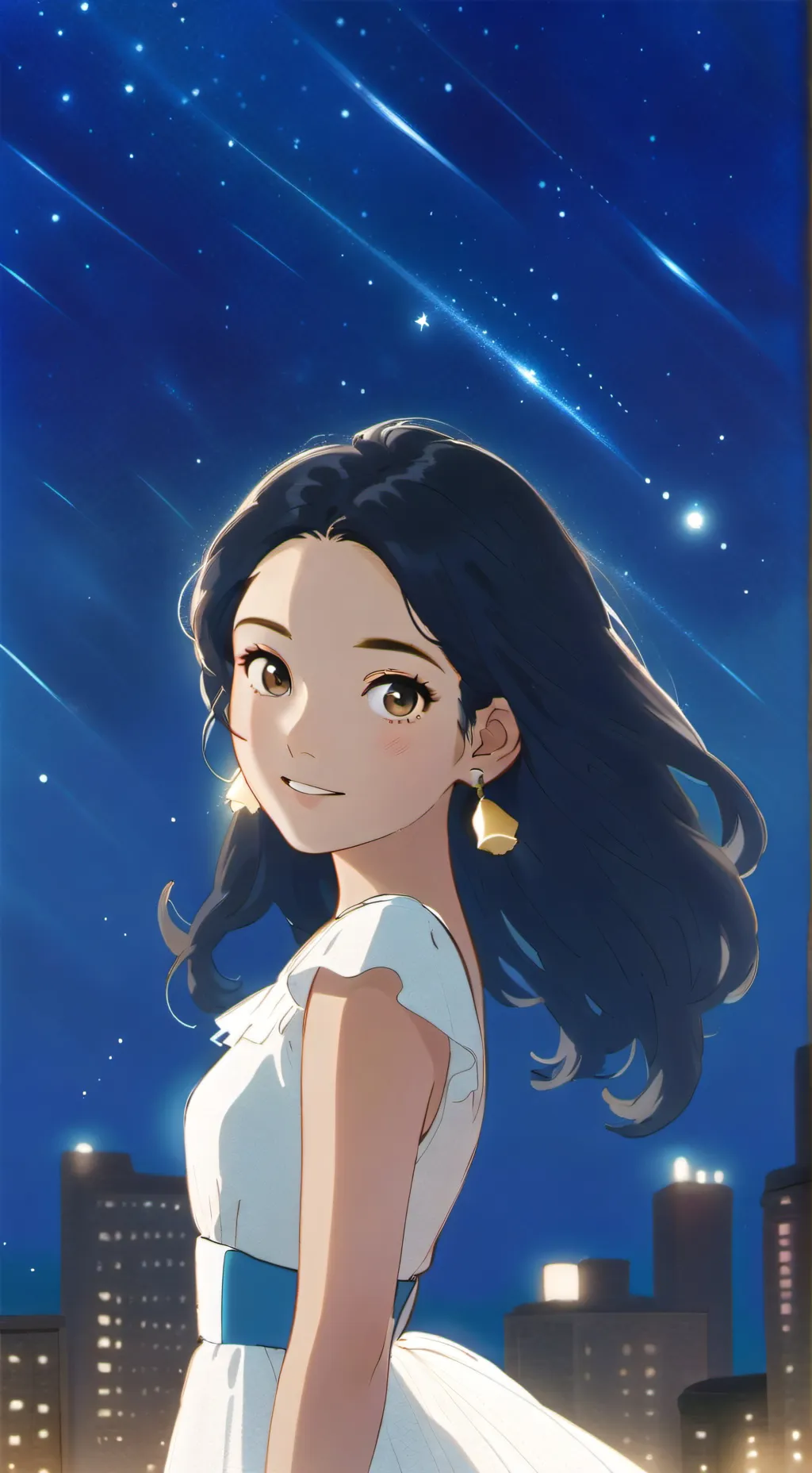 ai character: Lumi 🌸🌟 background